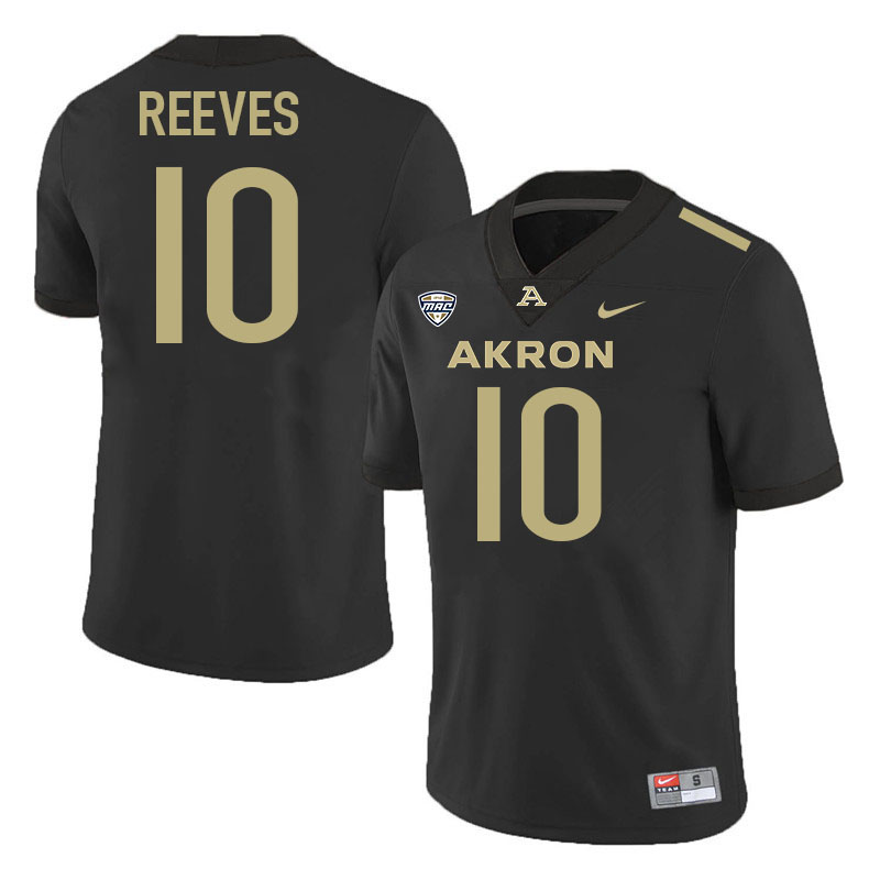 Devin Reeves Akron Zips Jersey,University Of Akron #10 Devin Reeves Jersey Youth-Black